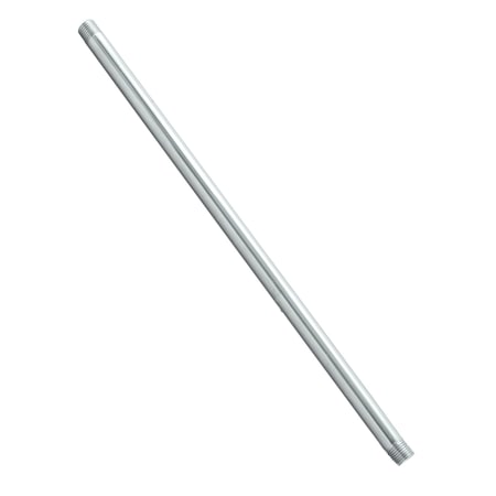 Westbrass 1/2" x 36" IPS pipe nipple in Powder Coat White D12136-50